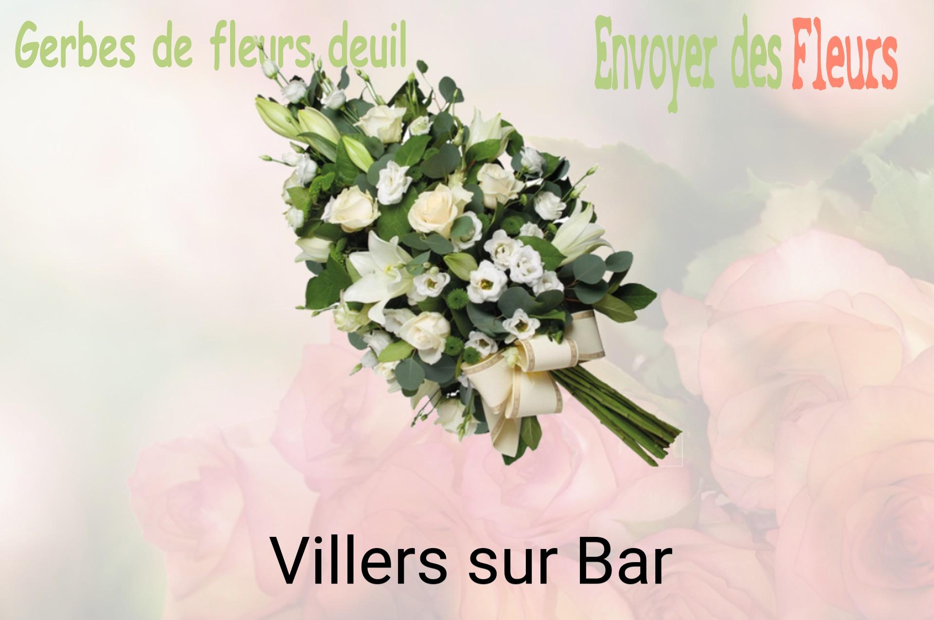Gerbe de fleurs de deuil livrée à Villers-sur-Bar
